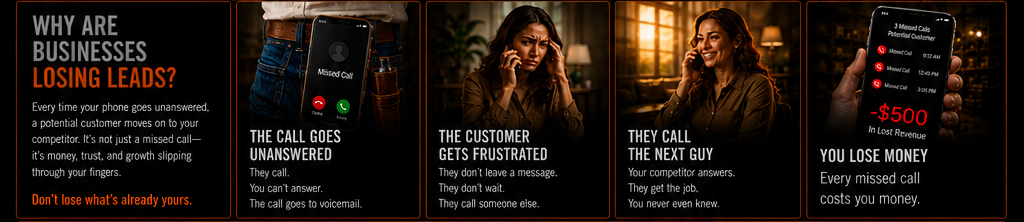 Why businesses lose leads: missed calls, slow response times, and no follow-up system